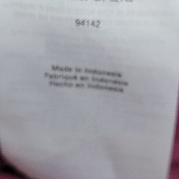 Motherhood maternity long sleeve burgundy top size medium - Picture 7 of 9